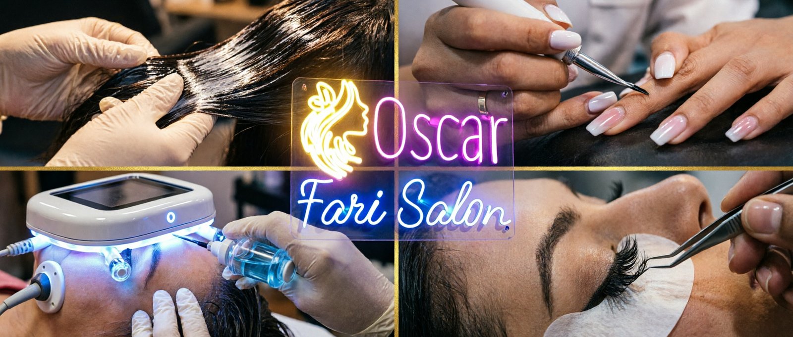 Book appointment Oscar Fari Salon Lahore