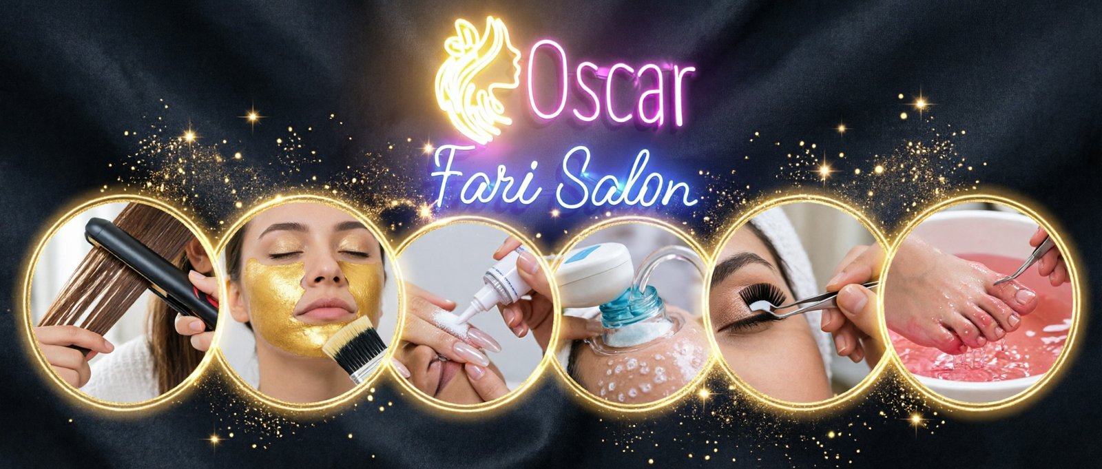 Oscar Fari Salon interior – premium beauty salon in Lahore